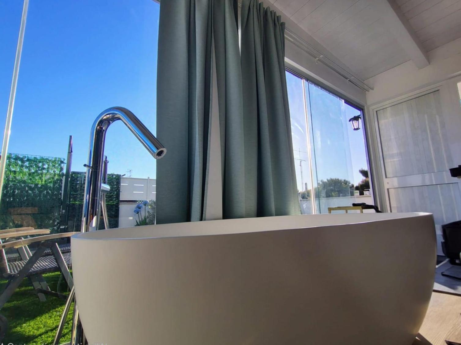 Villa Baia dei Gruccioni Trani Esterno foto
